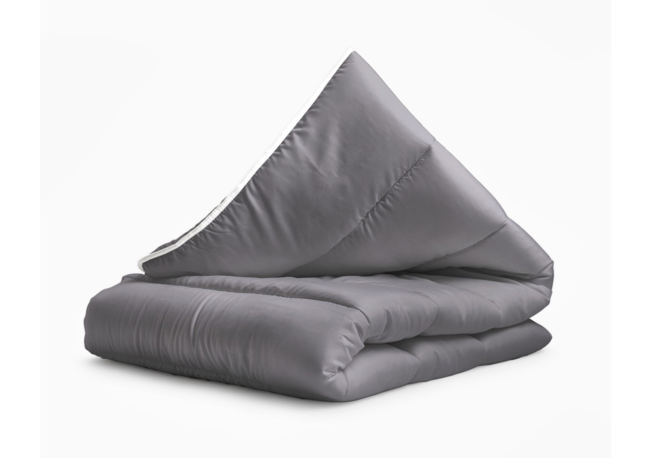 Couette Tout-en-Un ANTRACITE - 240 x 200 cm - Royal Textile