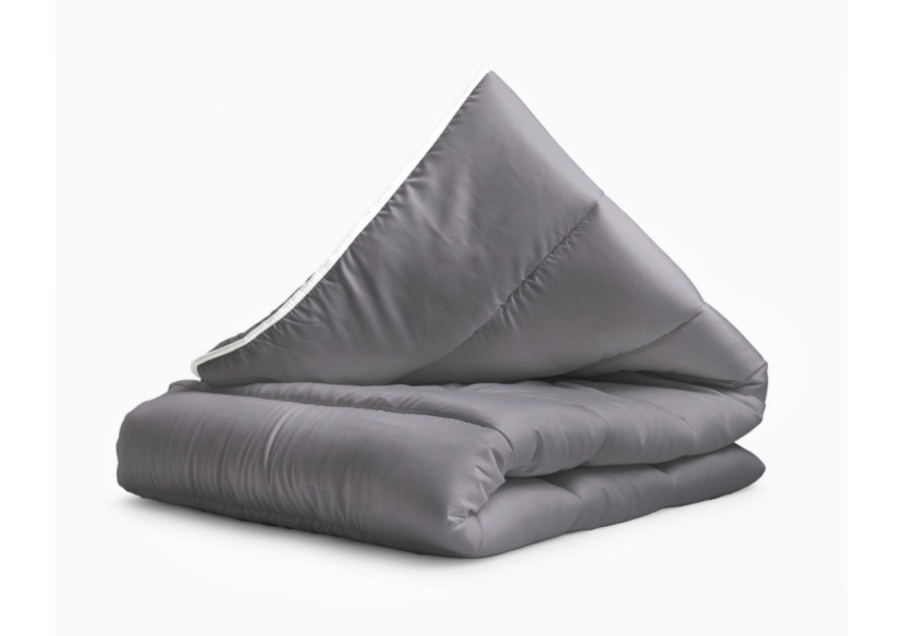 Couette Tout-en-Un ANTRACITE - 240 x 200 cm - Royal Textile
