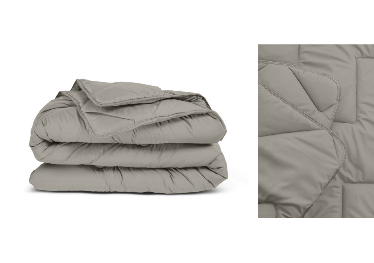 Couette All-in One Lazy Kaki - 240 x 200 cm, Pratique et Confortable - All-in One Lazy dekbed Kaki 240 x 200 - Royal Textile