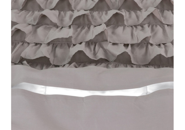 Housse de Couette Cyprus - Percaline Taupe 200 x 220 - Cyprus Taupe 200 x 220 - Royal Textile 2