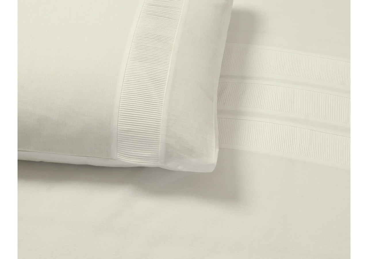 Housse de Couette Bali Crème - 200 x 220 cm, Élégance et Simplicité - Bali Creme 200 x 220 - Royal Textile