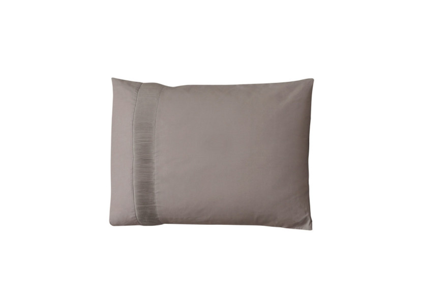 Housse de Couette Bali Taupe - 200 x 220 cm en Coton Premium - Bali Taupe 200 x 220 - Royal Textile