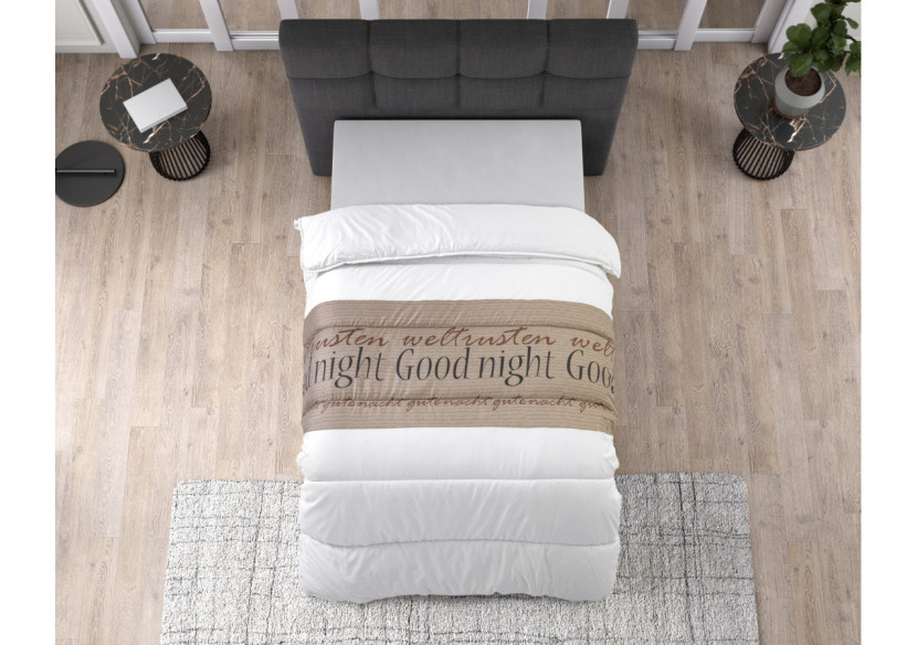 Couette tout-en-un Goodnight - Blanc 140 x 200 cm - 17016234 - Sleeptime