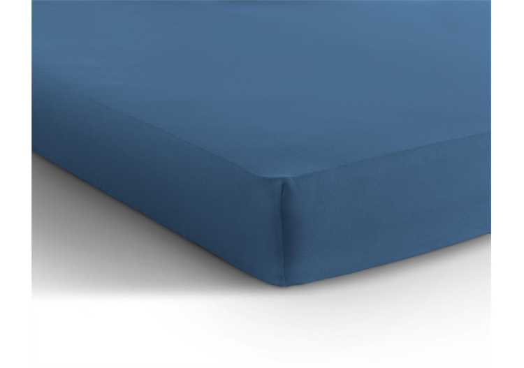 Housse de Matelas Dubbel Jersey - 220 g, Bleu 190/200 x 220/230 cm - Royal Textile 2