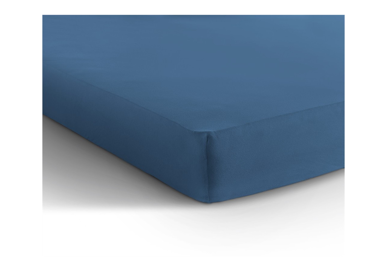 Housse de Matelas Dubbel Jersey - 220 g, Bleu 190/200 x 220/230 cm - Royal Textile