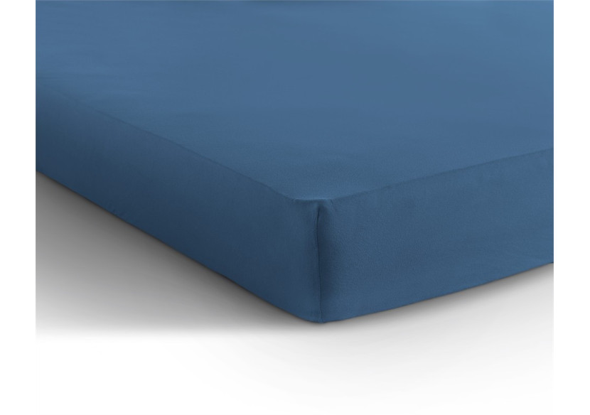 Housse de Matelas Dubbel Jersey - 220 g, Bleu 190/200 x 220/230 cm - Royal Textile