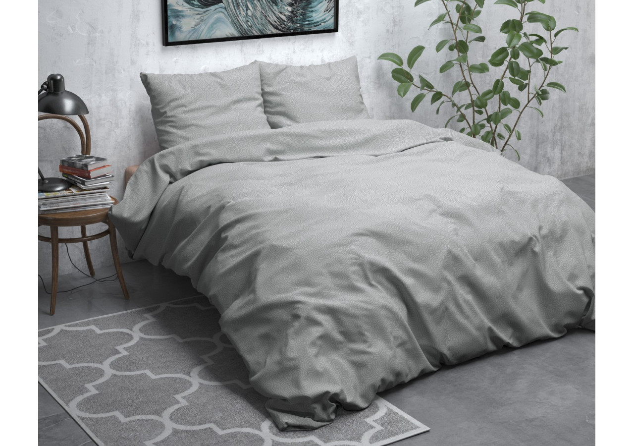 Housse de Couette Flanel Jason - 140 x 200/220 cm, en Flanelle Douce - 14024075 - Royal Textile