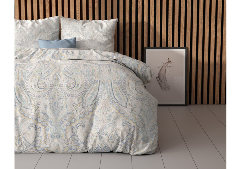 Housse de Couette Cherine Grise - 240x200/220 - Cherine Grijs 240 x 200/220 - Royal Textile