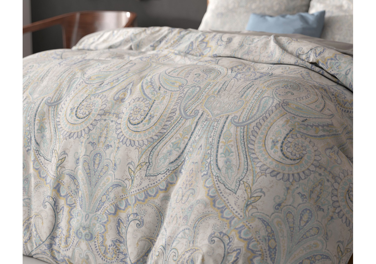 Housse de Couette Cherine Grise - 240x200/220 - Cherine Grijs 240 x 200/220 - Royal Textile