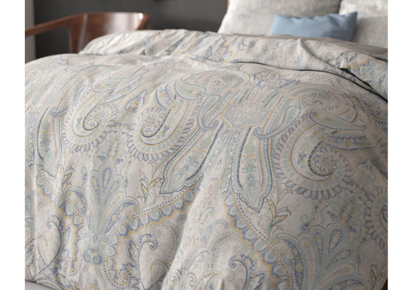 Housse de Couette Cherine Grise - 240x200/220 - Cherine Grijs 240 x 200/220 - Royal Textile