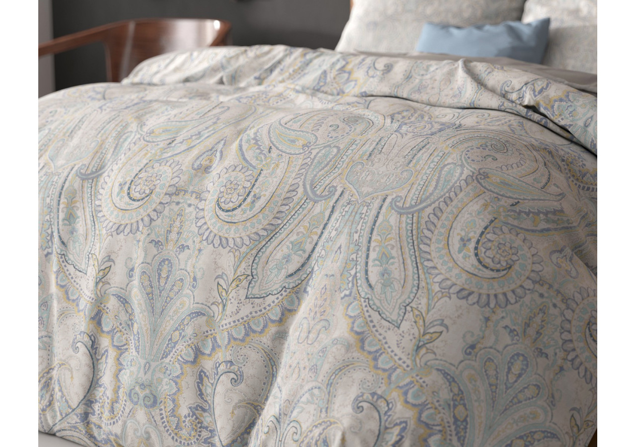 Housse de Couette Cherine Grise - 240x200/220 - Cherine Grijs 240 x 200/220 - Royal Textile