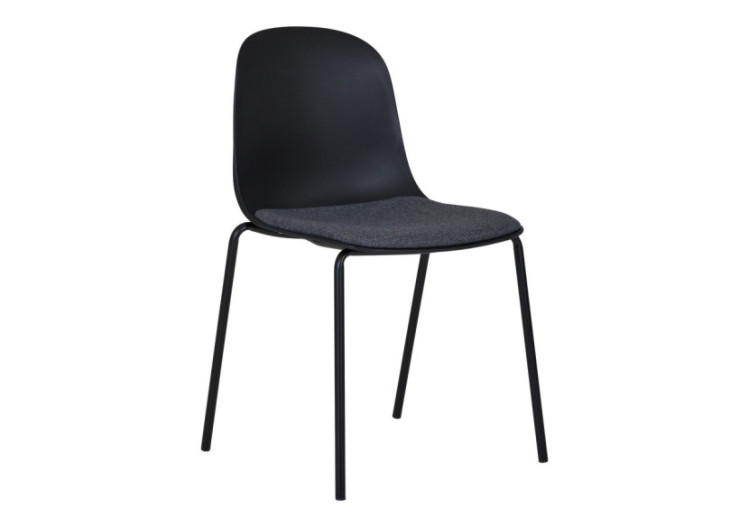 Chaise de salle à manger noire - Élégance intemporelle - 1001296 - House Nordic
