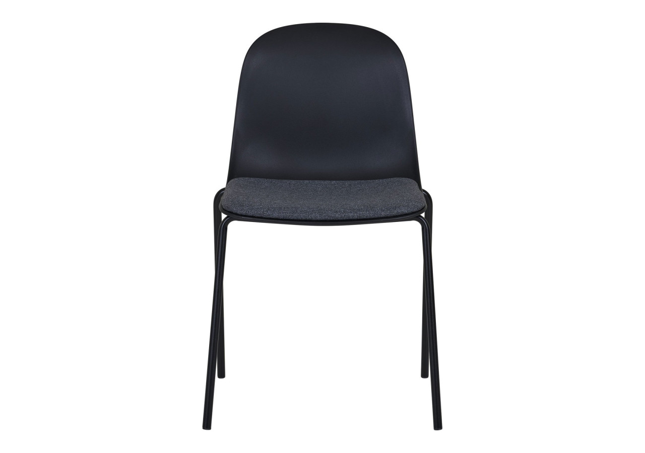 Chaise de salle à manger noire - Élégance intemporelle - 1001296 - House Nordic