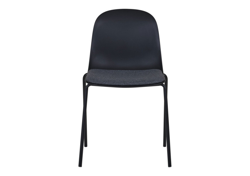 Chaise de salle à manger noire - Élégance intemporelle - 1001296 - House Nordic