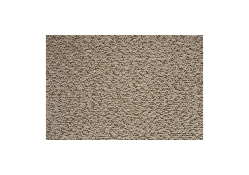 Chaise de salle à manger bouclée - Beige avec pieds noirs - 1001365 - House Nordic