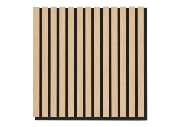 Panneau Acoustique en Placage Bois - Chêne Naturel 520x520x22 mm - 5550015 - House Nordic