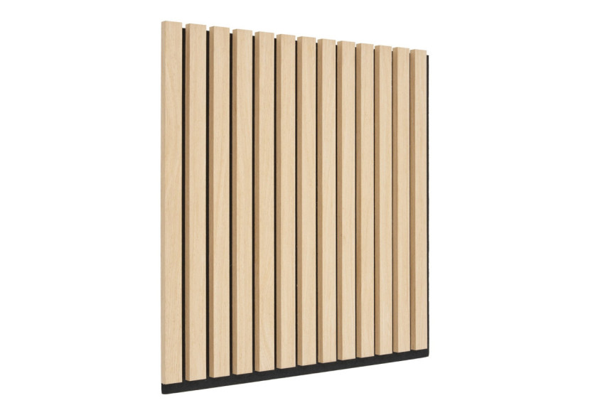Panneau Acoustique en Placage Bois - Chêne Naturel 520x520x22 mm - 5550015 - House Nordic