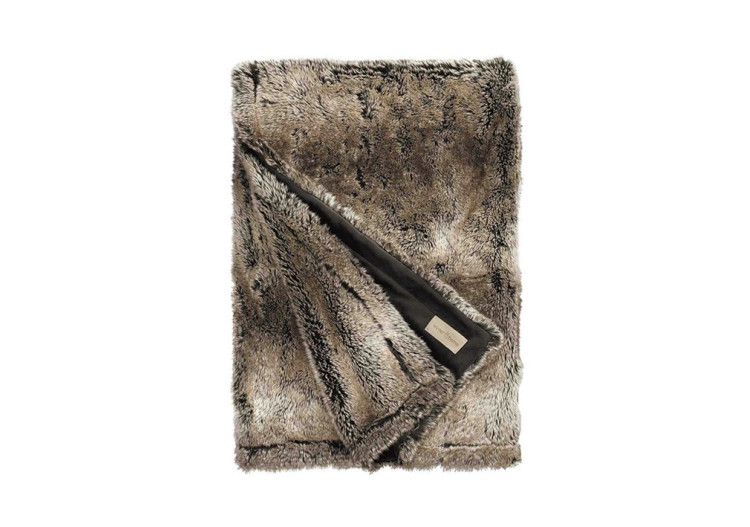 Plaid en Fausse Fourrure - Yukonwolf 140 x 200 cm - 8721226200174 - Winterhome