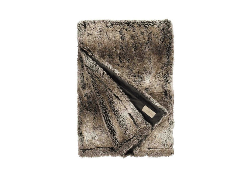 Plaid en Fausse Fourrure - Yukonwolf 140 x 200 cm - 8721226200174 - Winterhome