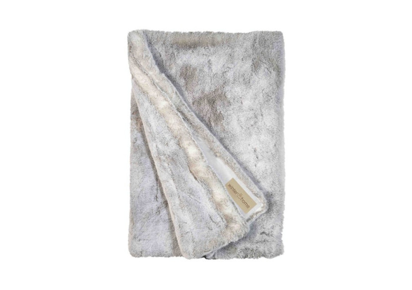 Plaid en Fausse Fourrure - Silverwolf 140 x 200 cm - 8721226200143 - Winterhome