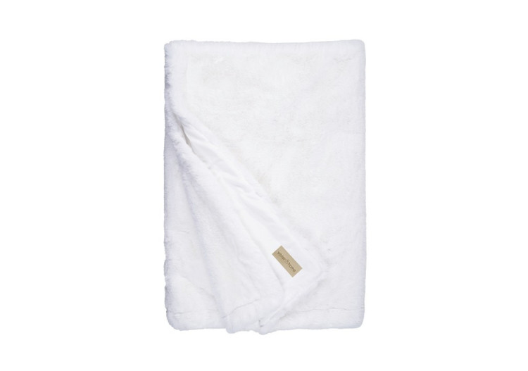 Plaid en Fausse Fourrure Guanaco White - Élégance et Confort 140 x 200 cm - 8721226200082 - Winterhome