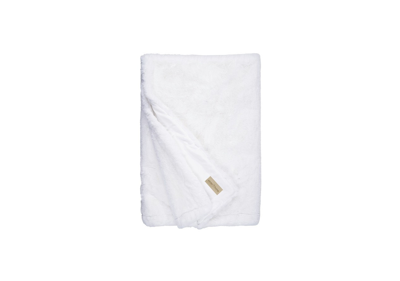 Plaid en Fausse Fourrure Guanaco White - Élégance et Confort 140 x 200 cm - 8721226200082 - Winterhome