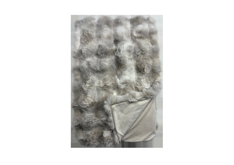 Plaid en Fausse Fourrure Donkey Tai Dye - Tendance et Douceur, 140 x 200 cm - 8721226200204 - Winterhome