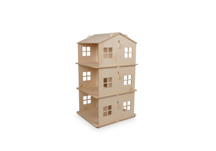 Maison de jeu Easyclick Porto - Grande maison de poupées 110x65cm - 60000089 - KidsDepot