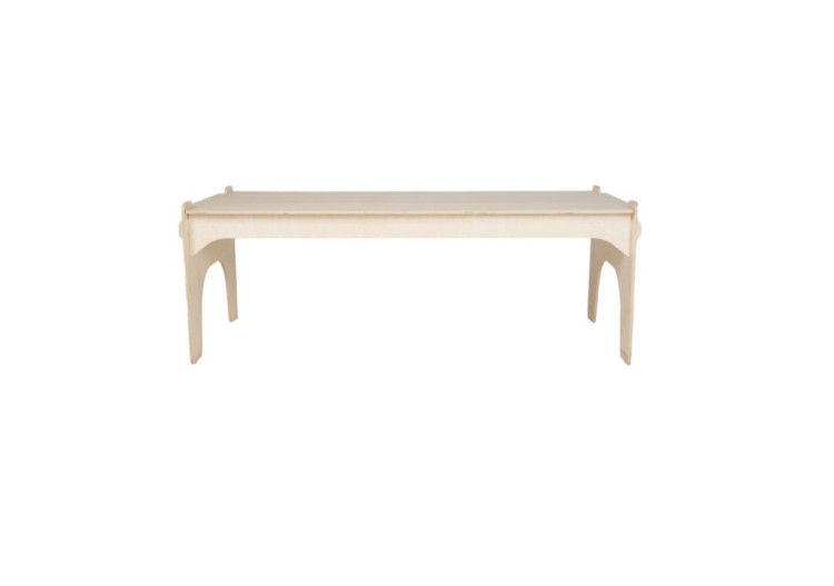 Table de jeu Easyclick Bruxelles A1 - Table spacieuse 135x70cm en bois naturel - 60000085 - KidsDepot 2