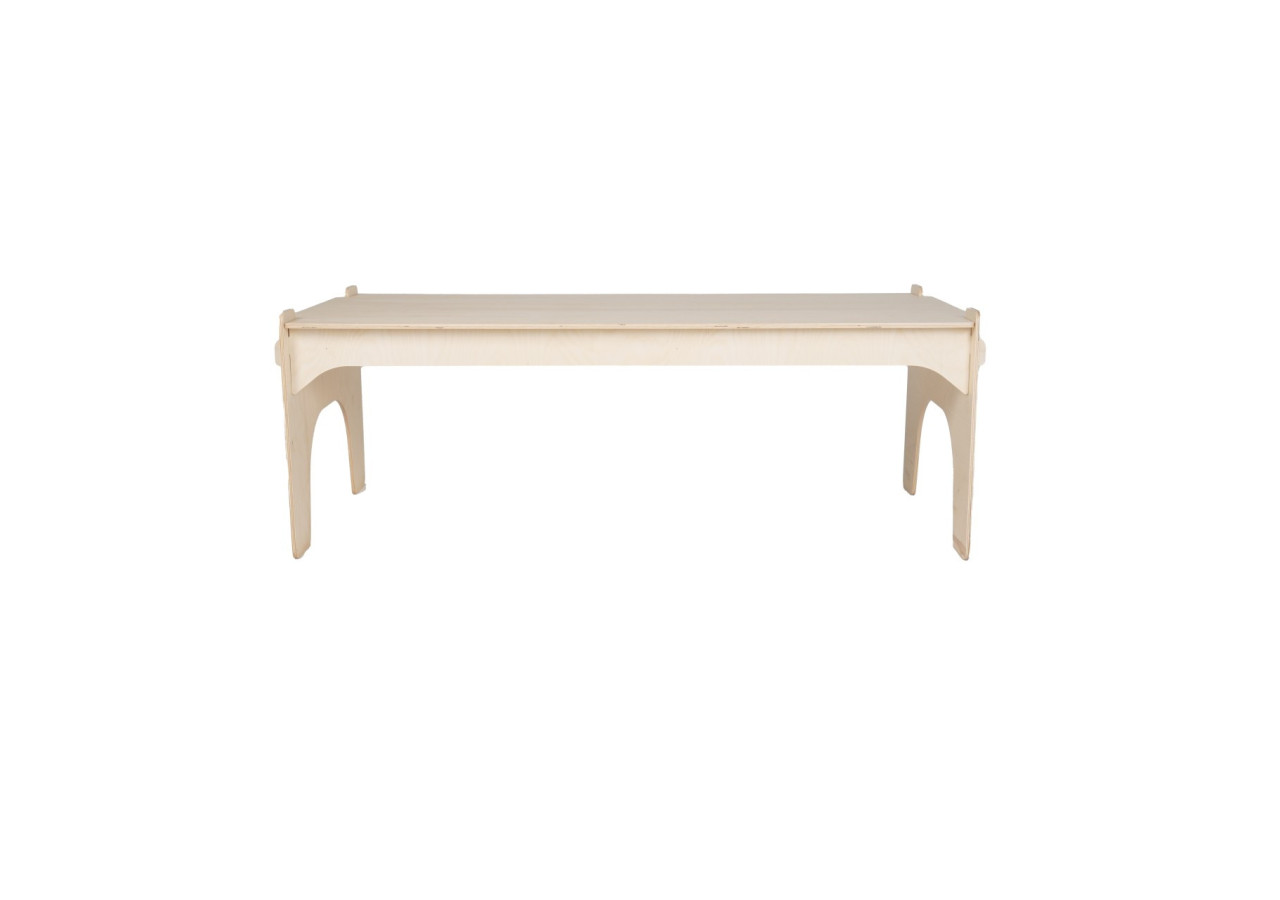 Table de jeu Easyclick Bruxelles A1 - Table spacieuse 135x70cm en bois naturel - 60000085 - KidsDepot