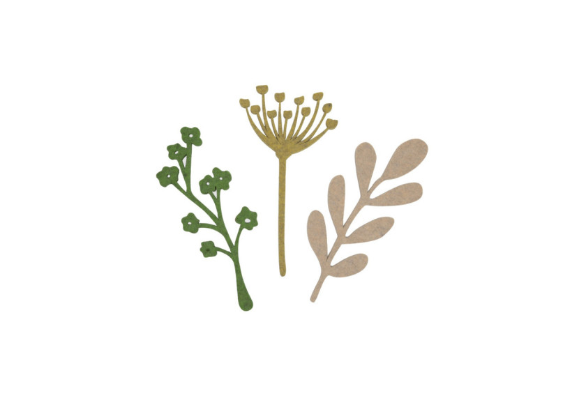 Set de 3 Fleurs Fleur - Décoration murale en PET - 60000056 - KidsDepot Set de 3 Fleurs Fleur - Décoration murale en PET - 60000056 - KidsDepot