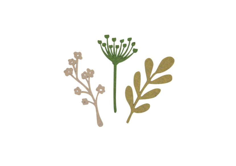 Set de 3 Fleurs Fleur - Décoration murale en PET - 60000056 - KidsDepot Set de 3 Fleurs Fleur - Décoration murale en PET - 60000056 - KidsDepot