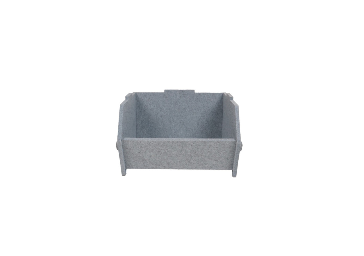 Panier de rangement Mason Cool Grey - Empilable en PETpanel - 60000035 - KidsDepot