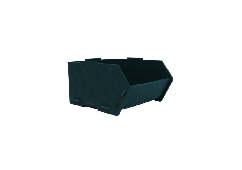 Panier de rangement Mason Midnight Green - Empilable en PETpanel - 60000034 - KidsDepot Panier de rangement Mason Midnight Green - Empilable en PETpanel - 60000034 - KidsDepot