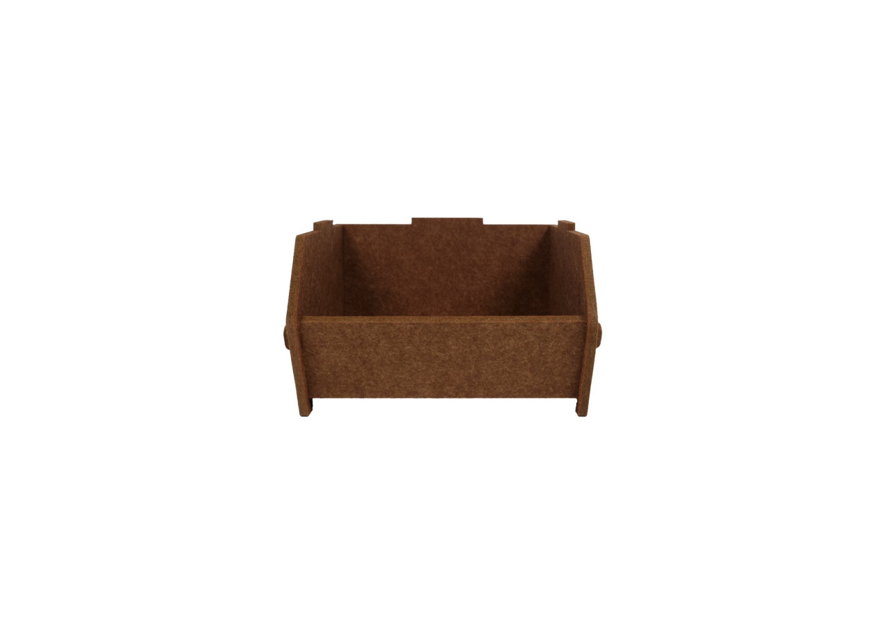 Boîte de rangement Mason Brown - Organisateur empilable en PETpanel - 60000030 - KidsDepot