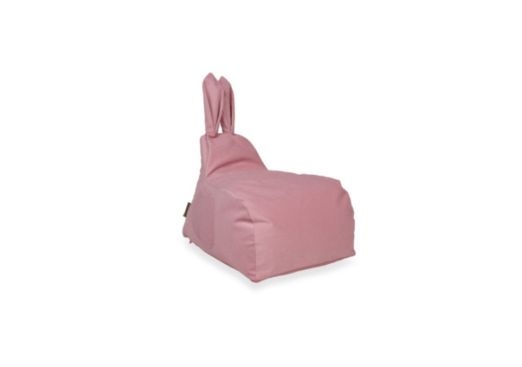 Zitzak Judy - Fauteuil enfant en forme de lapin avec poches de rangement - 60000007 - KidsDepot