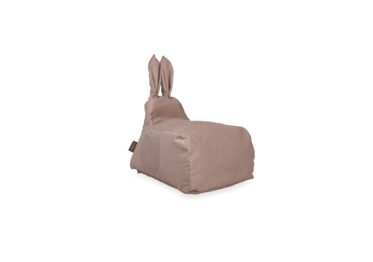 Pouf Judy - En taupe avec poches de rangement - 60000006 - KidsDepot