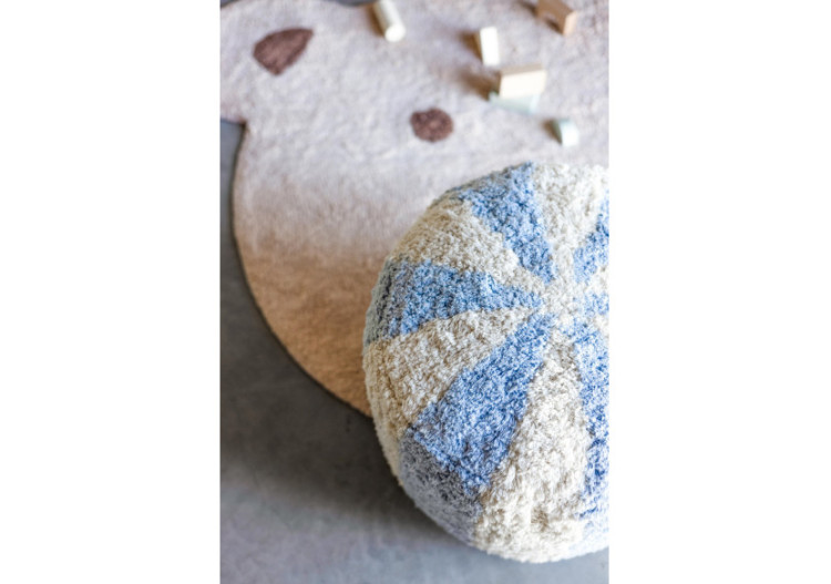 Pouf CIRCUS BLUE - Style circus 45x39cm - 50311456 - KidsDepot