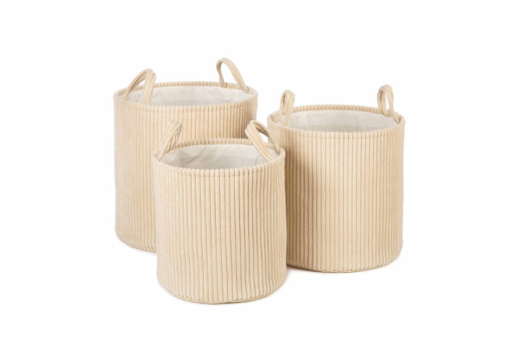 Set de 3 paniers Ebby -...