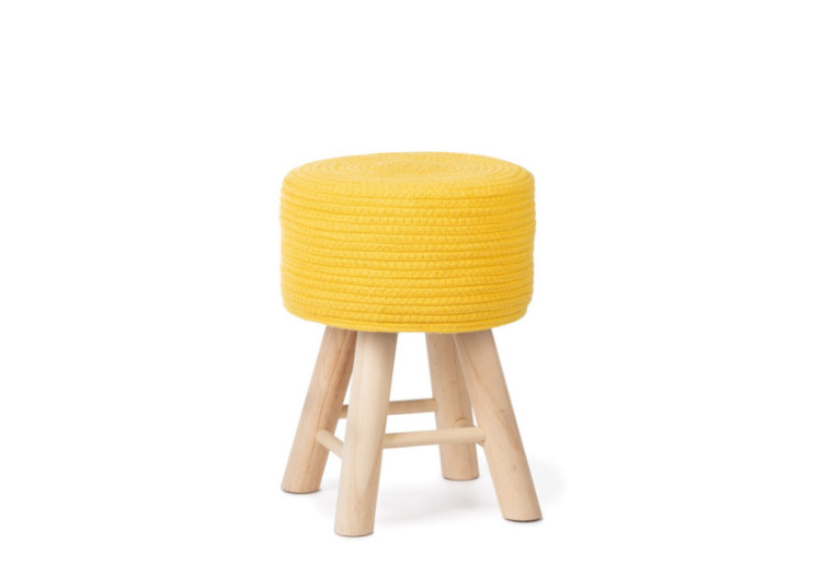 Tabouret Iggy - Jaune, une touche de couleur - 46000325 - KidsDepot