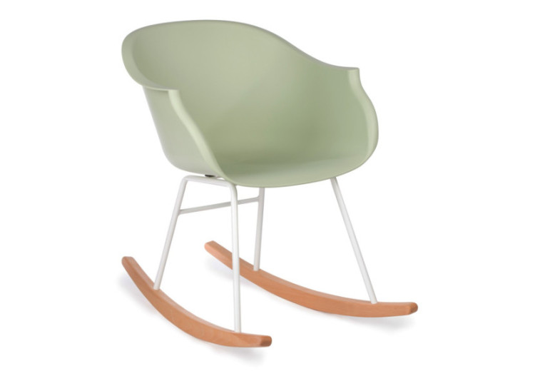Chaise à bascule Jazzy - Relaxation en seagreen - 46000224 - KidsDepot