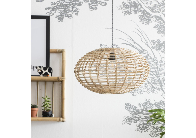 Suspension Pumpkin en rotin naturel - Éclairage charmant pour chambre d'enfant - 46000183 - KidsDepot Suspension Pumpkin en rotin naturel - Éclairage charmant pour chambre d'enfant - 46000183 - KidsDepot