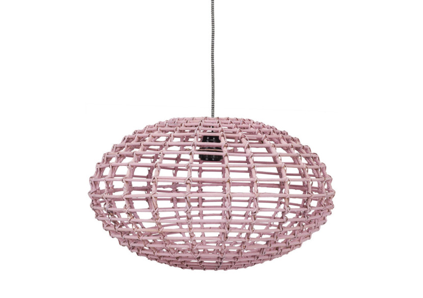 Suspension Pumpkin en rotin rose - Éclairage adorable pour chambre d'enfant - 46000180 - KidsDepot Suspension Pumpkin en rotin rose - Éclairage adorable pour chambre d'enfant - 46000180 - KidsDepot