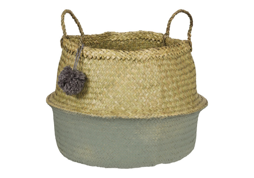 Panier PomPom L en mer végétale seagreen - Rangement décoratif et pratique - 46000154 - KidsDepot Panier PomPom L en mer végétale seagreen - Rangement décoratif et pratique - 46000154 - KidsDepot