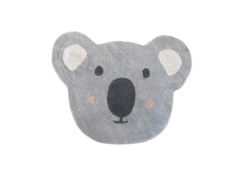 Tapis CLEO - Tapis koala gris 125x100cm - 20030435 - KidsDepot Tapis CLEO - Tapis koala gris 125x100cm - 20030435 - KidsDepot