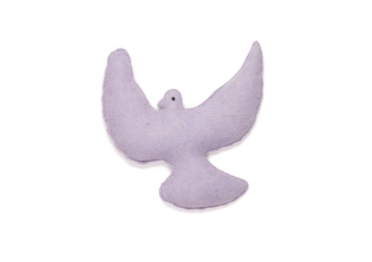 Oiseau en feutre Kikki - Couleur lilas - 20011212 - KidsDepot