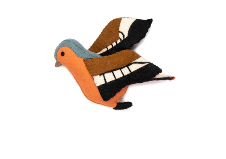 Oiseau en feutre Kody - Rouge-gorge - 20011203 - KidsDepot