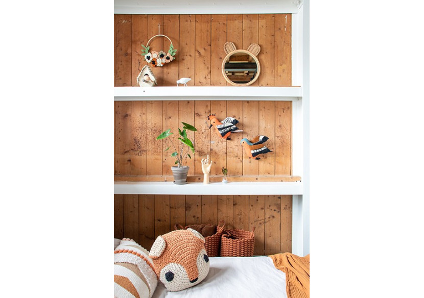 Oiseau en feutre Kody - Huppe - 20011202 - KidsDepot Oiseau en feutre Kody - Huppe - 20011202 - KidsDepot