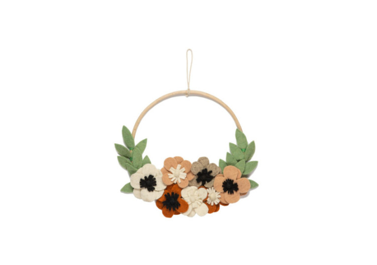 Flower Hoop Flowers - Murale florale 30cm - 20011101 - KidsDepot