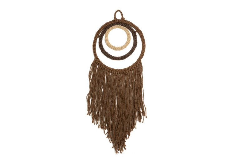 Moya - Murale en forme de capteur de rêves marron - 20011098 - KidsDepot